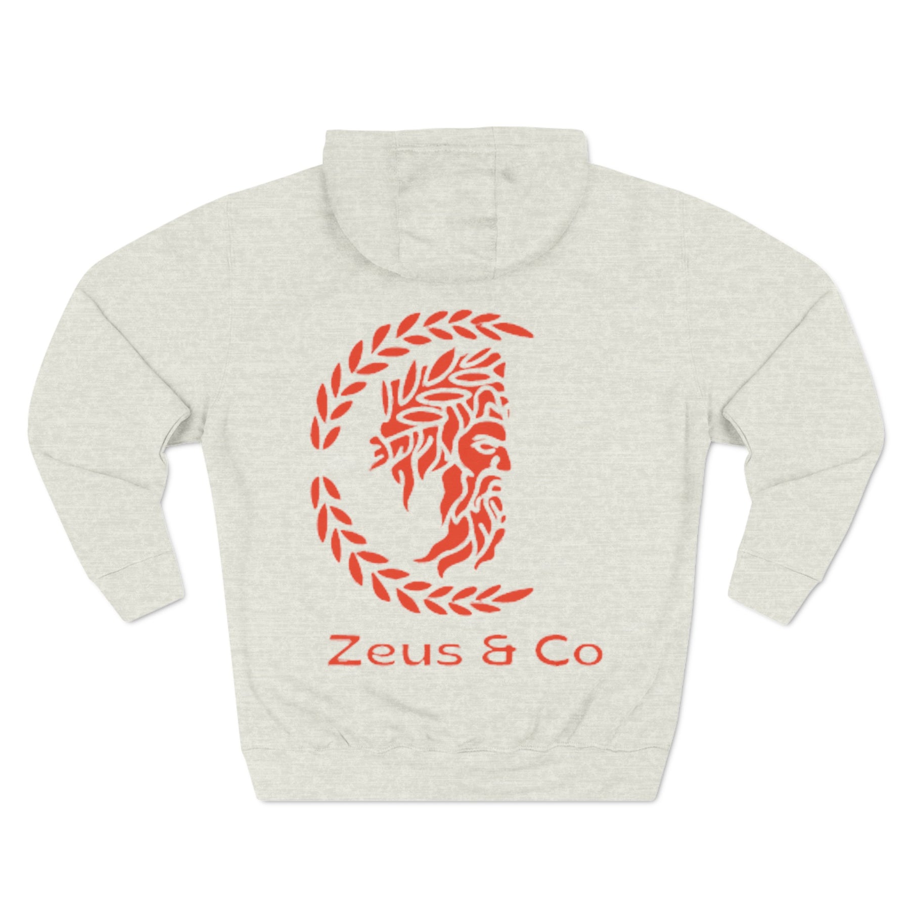 Three-Panel Fleece Hoodie - Zeus & Co Apparel