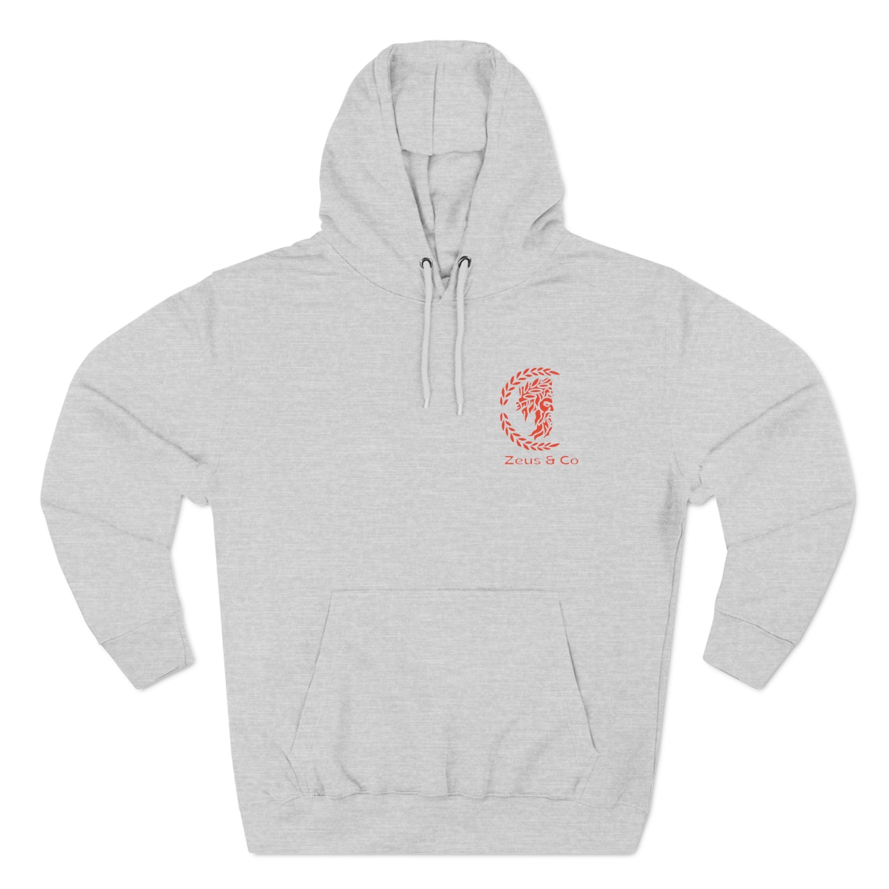 Three-Panel Fleece Hoodie - Zeus & Co Apparel