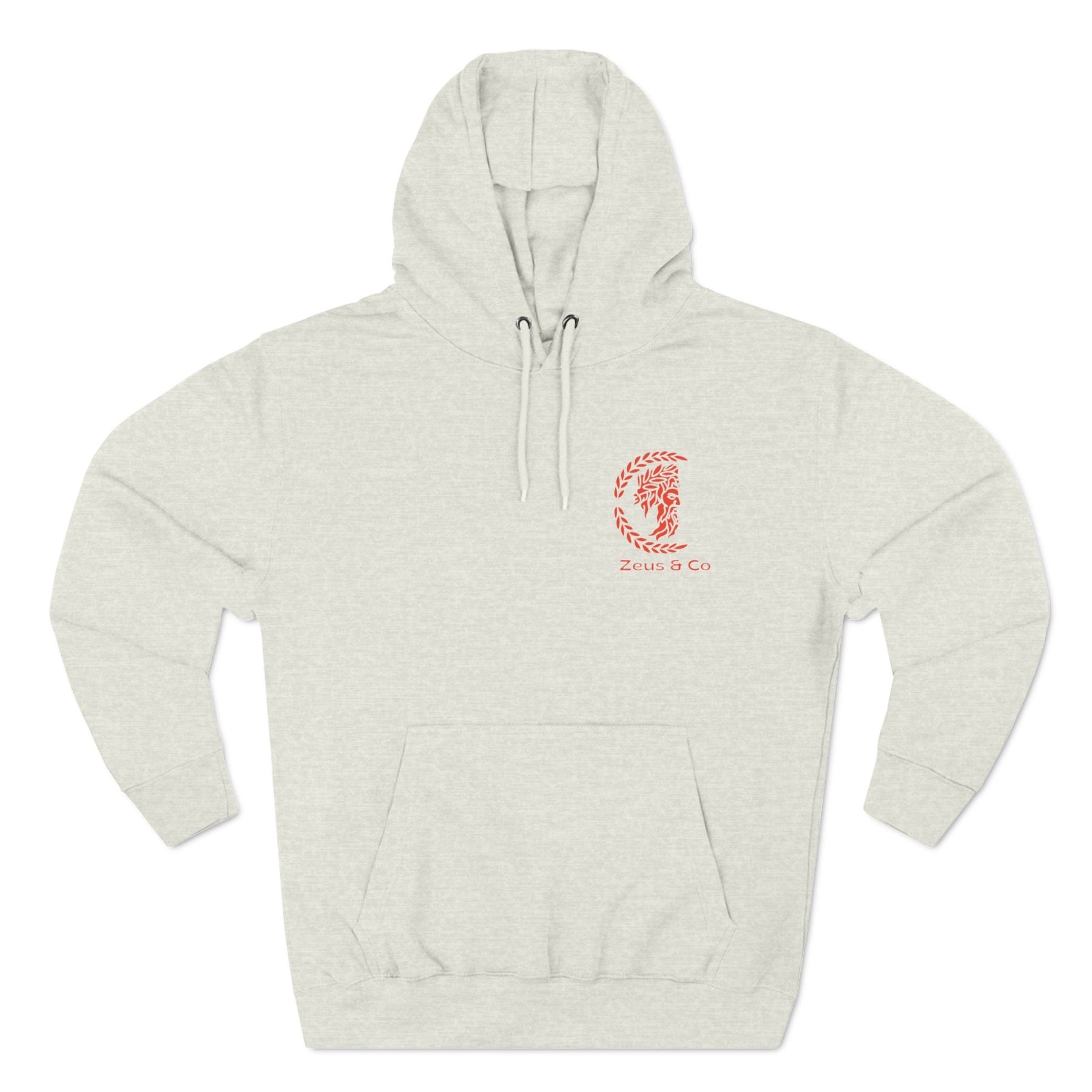 Three-Panel Fleece Hoodie - Zeus & Co Apparel