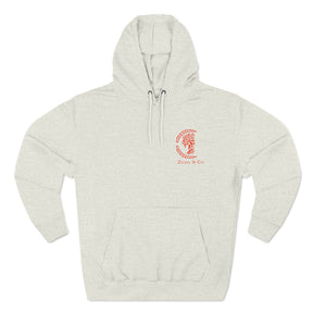 Three-Panel Fleece Hoodie - Zeus & Co Apparel