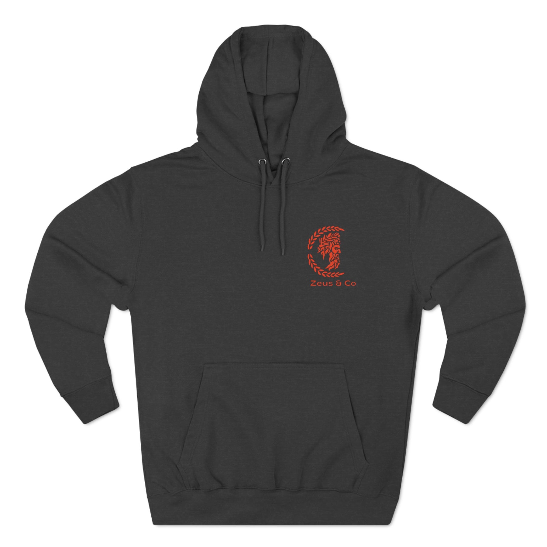 Three-Panel Fleece Hoodie - Zeus & Co Apparel