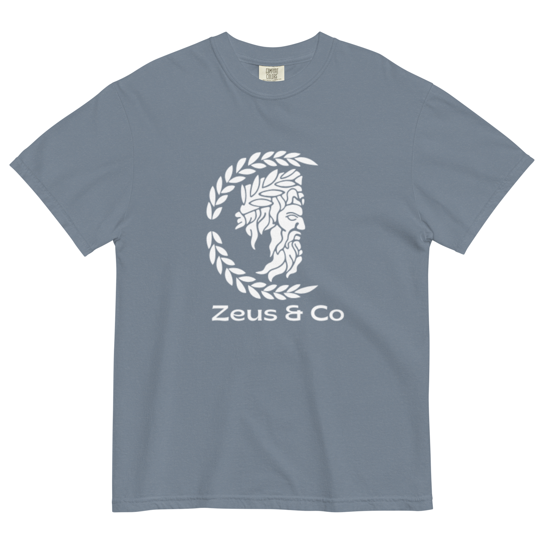 Unisex garment-dyed heavyweight t-shirt - Zeus & Co Apparel