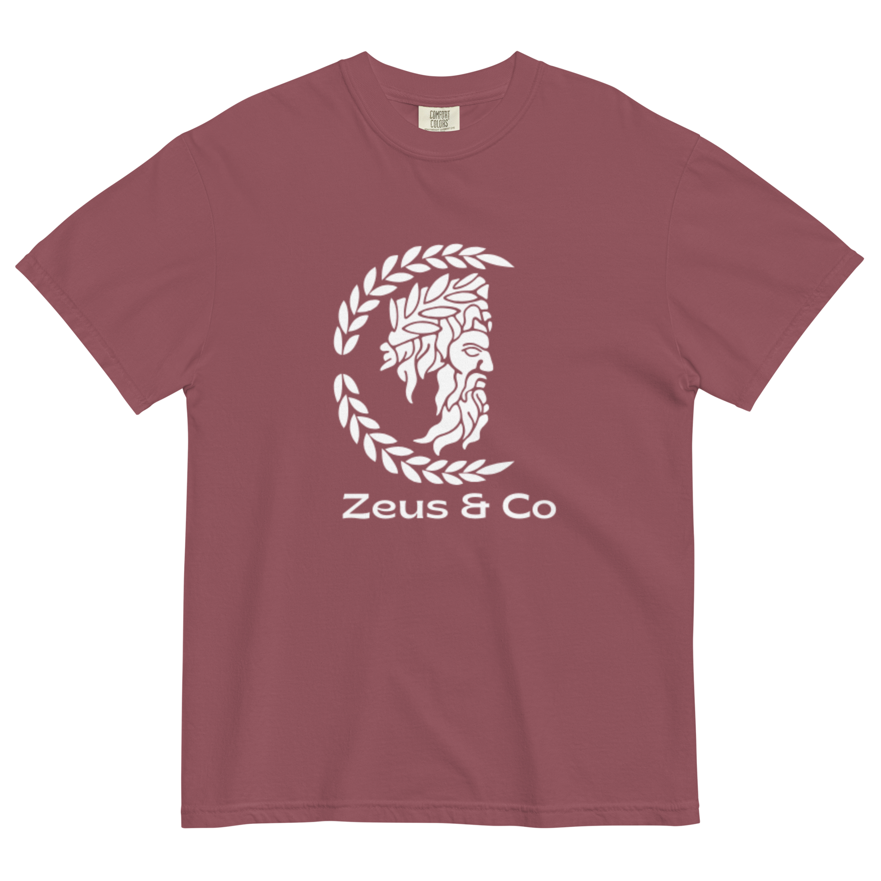 Unisex garment-dyed heavyweight t-shirt - Zeus & Co Apparel