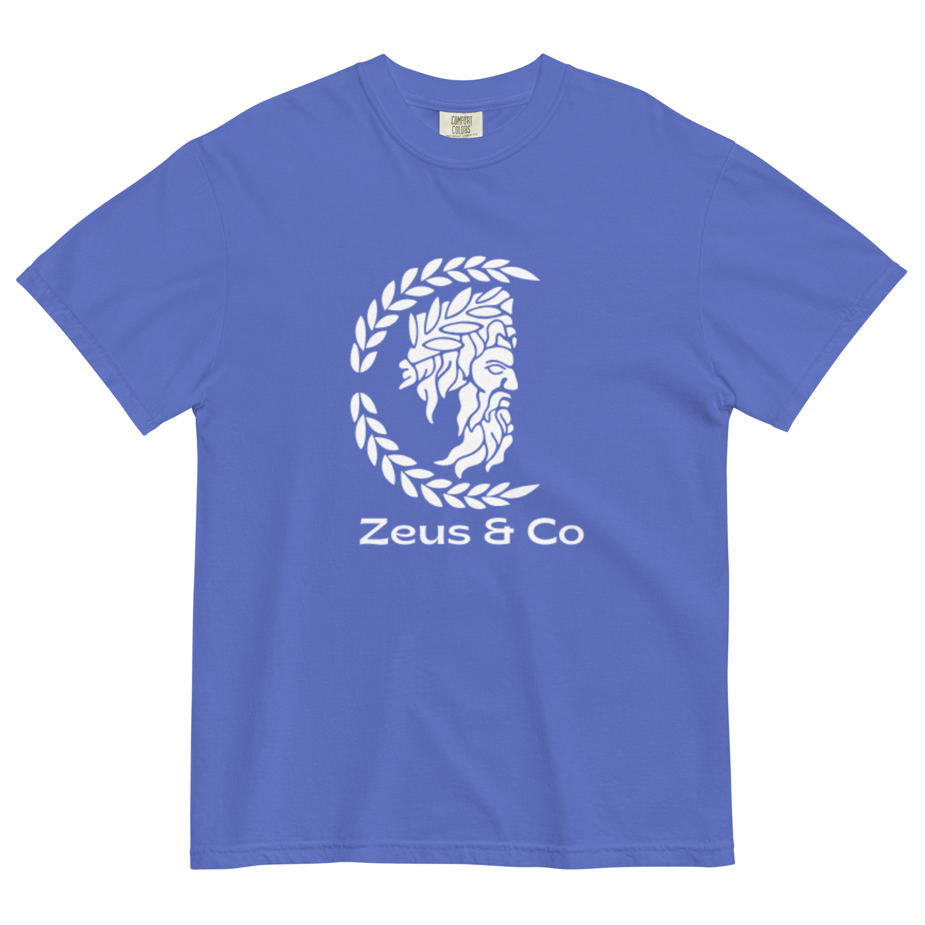 Unisex garment-dyed heavyweight t-shirt - Zeus & Co Apparel