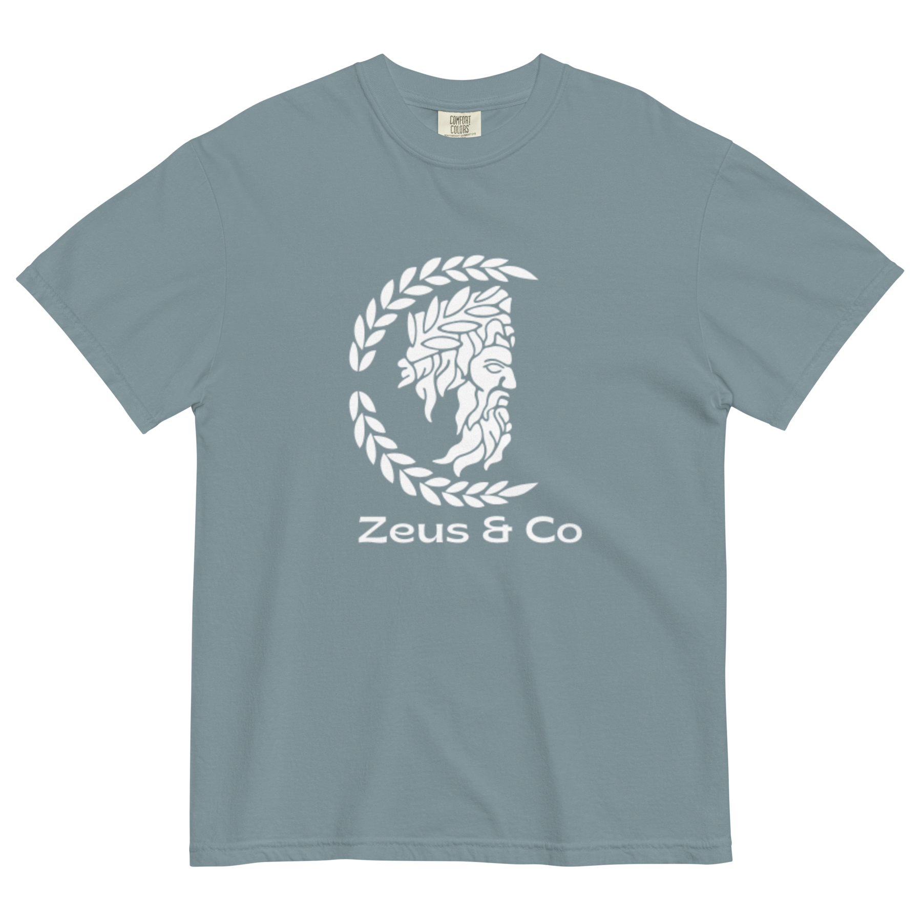 Unisex garment-dyed heavyweight t-shirt - Zeus & Co Apparel