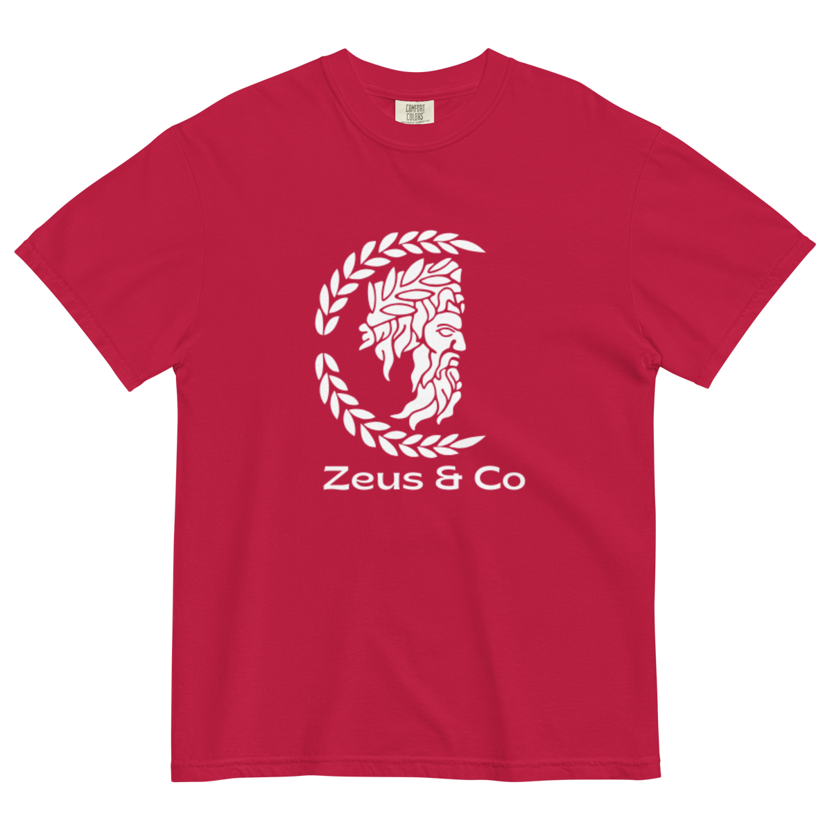 Unisex garment-dyed heavyweight t-shirt - Zeus & Co Apparel