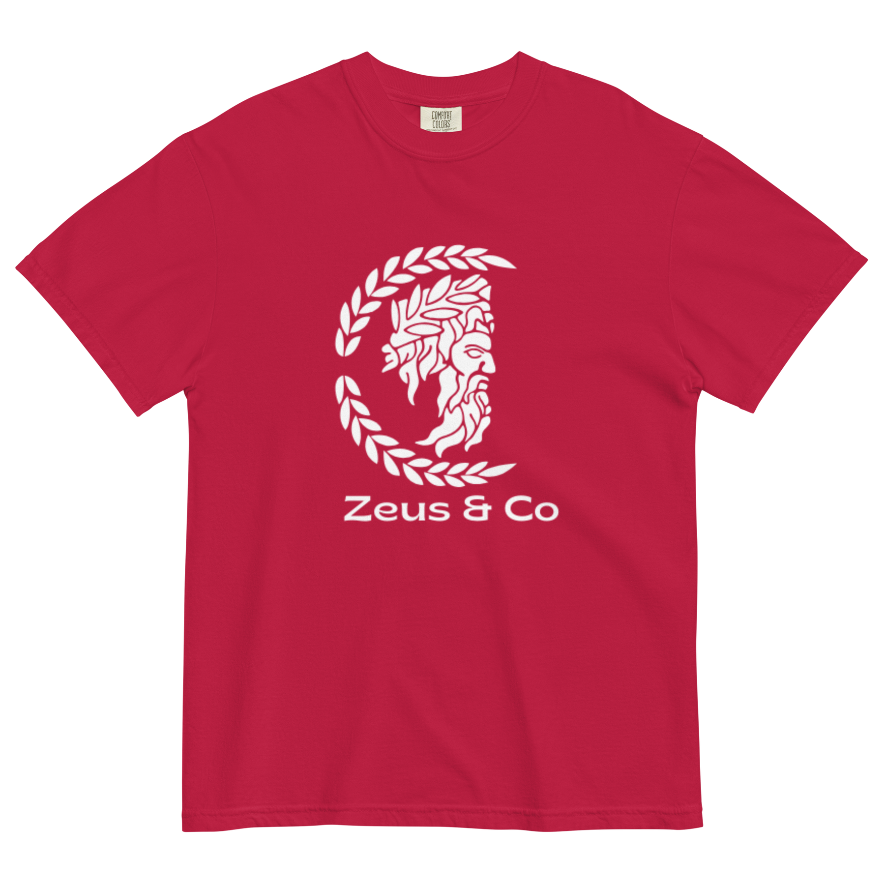 Unisex garment-dyed heavyweight t-shirt - Zeus & Co Apparel