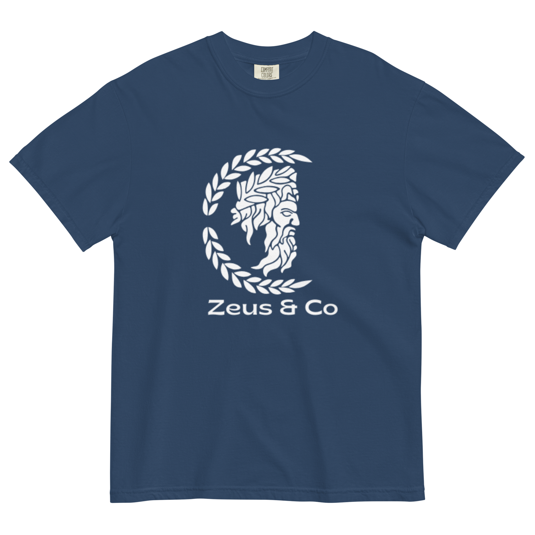 Unisex garment-dyed heavyweight t-shirt - Zeus & Co Apparel